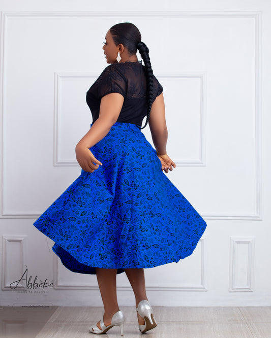 Amaka Skirt - Blue