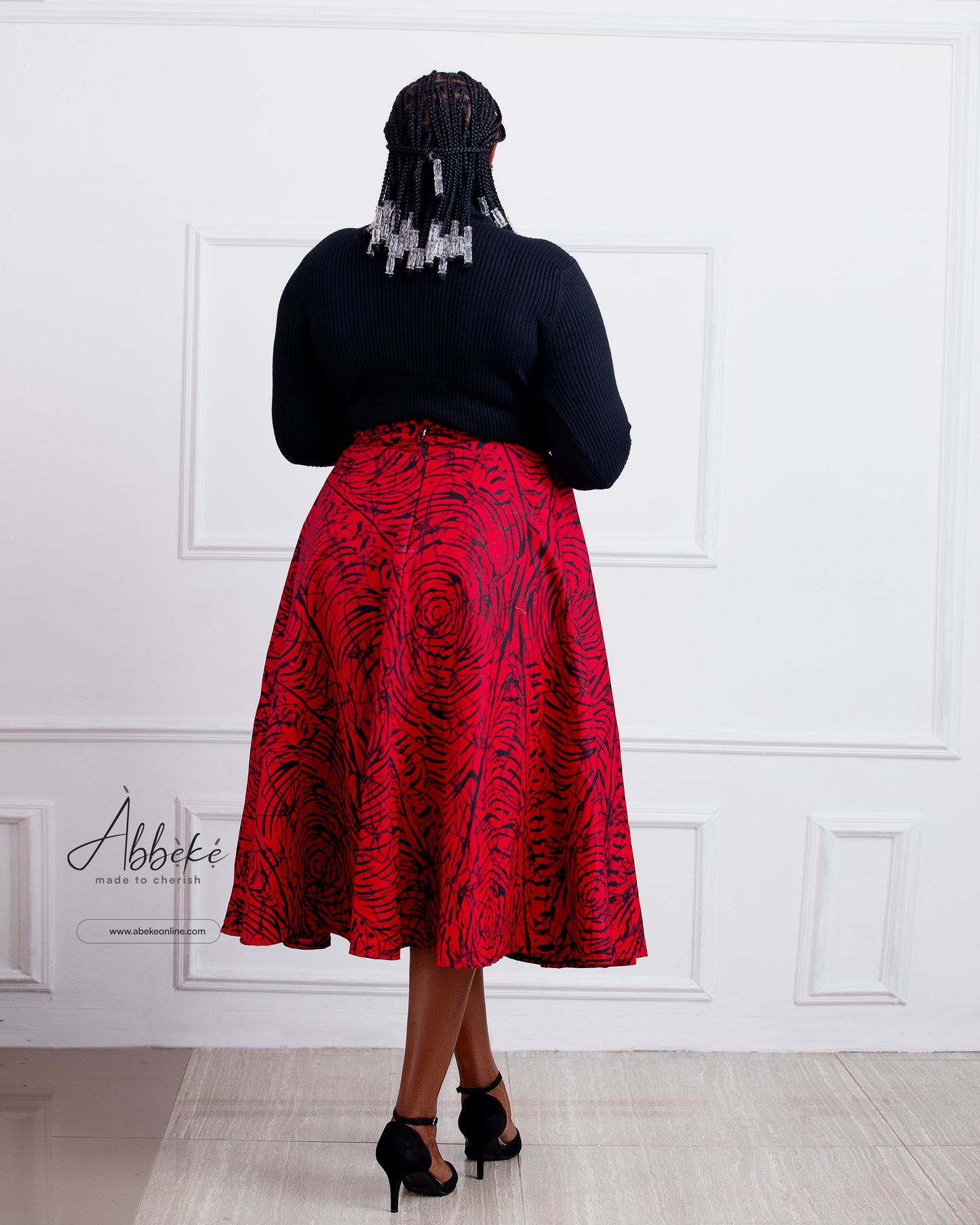 Amaka Red Skirt