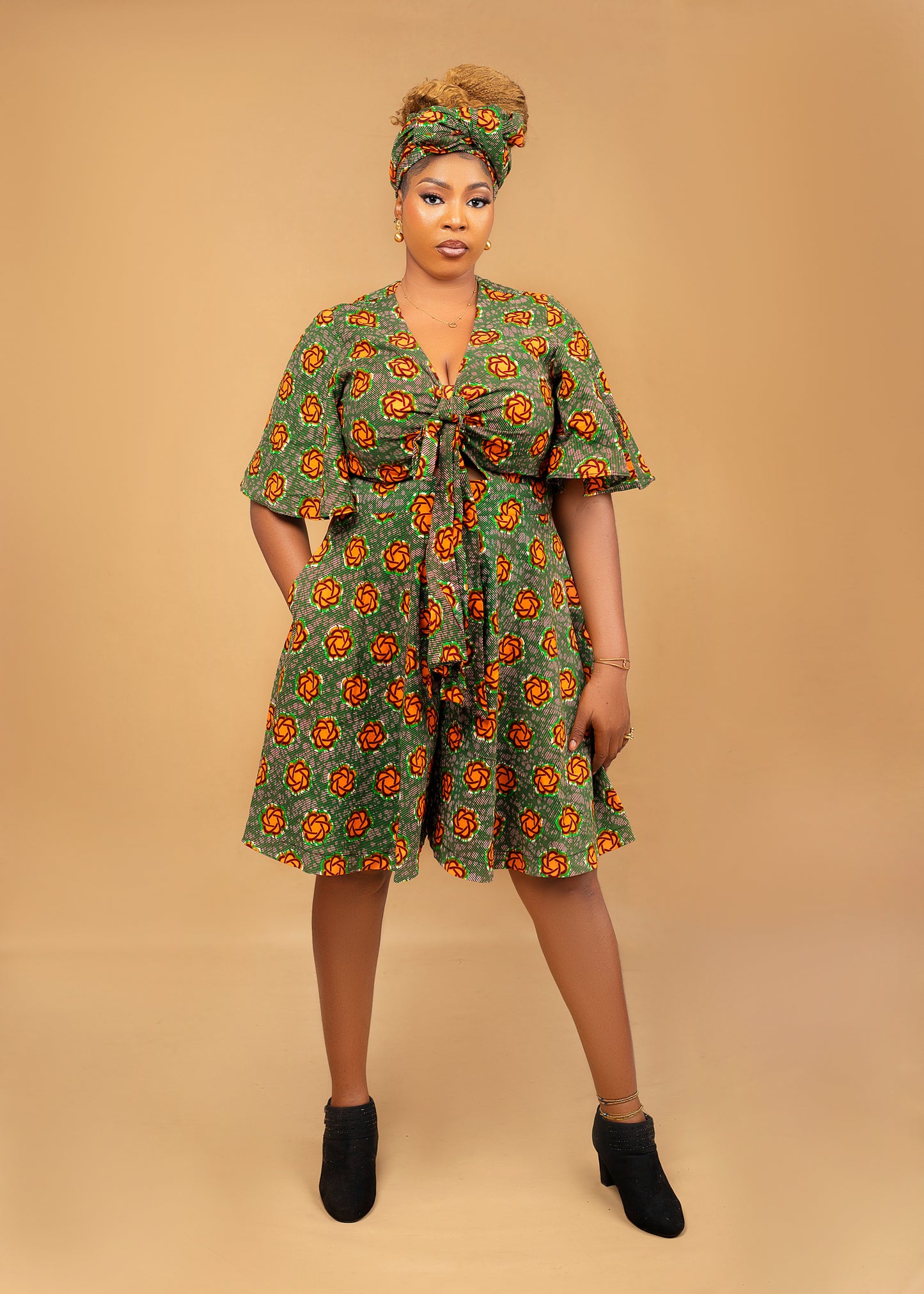 Malkia Flare Jumpsuit