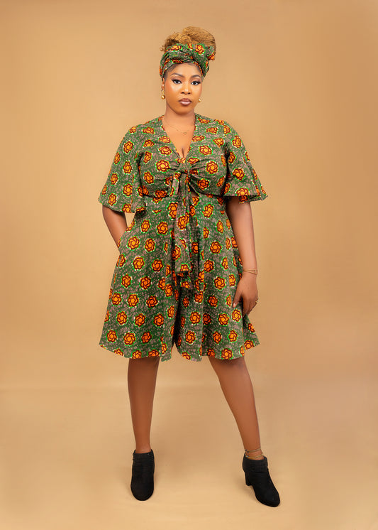 Malkia Flare Jumpsuit
